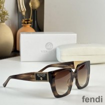 Fendi FE40068U Fendance Sunglasses In Acetate Coffee