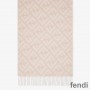 Fendi FF Scarf In Cashmere Beige