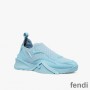 Fendi Flow Sneakers Unisex Mesh Blue