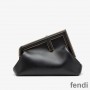 Fendi Small First Bag In Nappa Leather Black